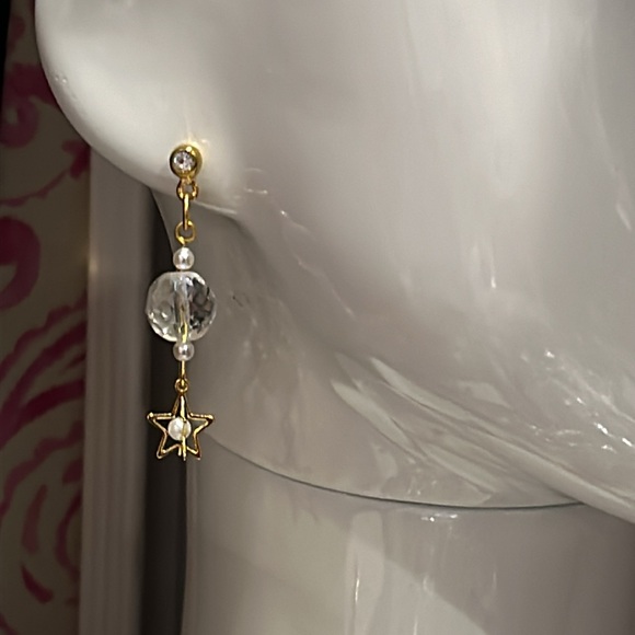 Celestial Star Drop Earrings-Boutique - Picture 3 of 8